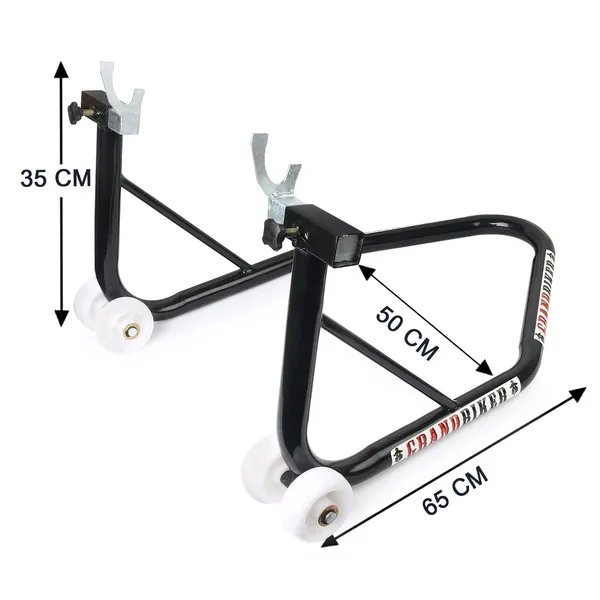 Grandbiker_Universal_Rear_Paddock_Stand_with_Spool_Lifting_Holders_Only_for_KTM,Yamaha,Kawasaki,BMW,TVS,Bajaj,Hero,Mahindra,Triumph_Street_etc_(Black)