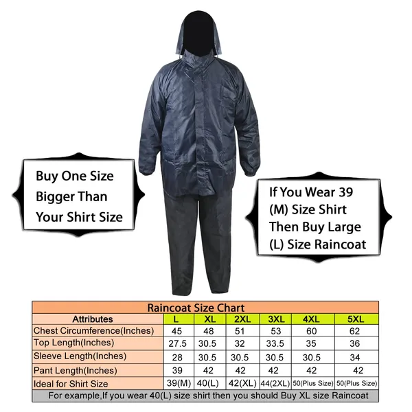 Grandbiker_Men's_Solid_Raincoat_|_Rainwear_|_Rainsuit_|_Barsaati_|_Overcoat_with_Hoods_and_Side_Pocket_Waterproof_(L)