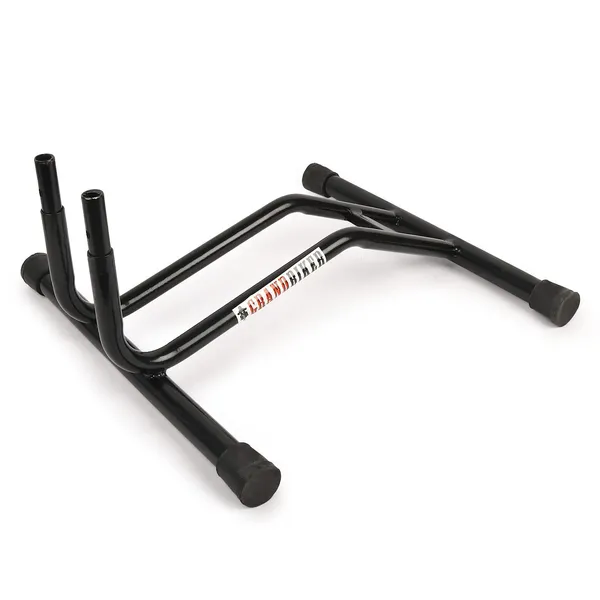 Grandbiker_Bicycle_Parking_Stand,_Bicycle_Floor_Parking_Holder_Stand,_Rubber_(Black+Parrot_Green)