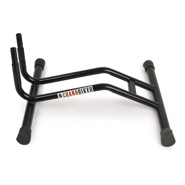 Grandbiker_Bicycle_Parking_Stand,_Bicycle_Floor_Parking_Holder_Stand,_Rubber_(Black+Orange)