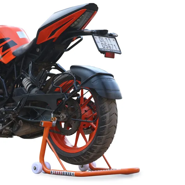 Grandbiker_Universal_Rear_Paddock_Stand_with_Spool_Lifting_Holders_and_Swingarm_Spools_Paddock_Stand_Bobbins_(M10,_Orange)