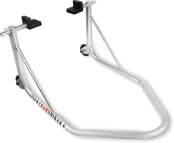 Grandbiker_Rear_Wheel_Paddock_Stand_with_Swing_Arm_Rest_Universal_for_All_Bikes_(Silver)