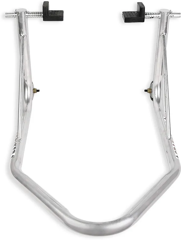 Grandbiker_Rear_Wheel_Paddock_Stand_with_Swing_Arm_Rest_Universal_for_All_Bikes_(Silver)