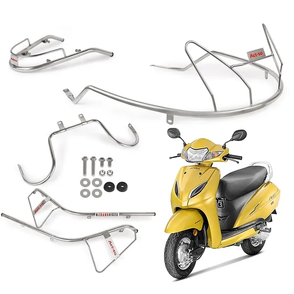 Grandbiker_Bumper_Guard_Steel_for_Scooter_Activa_5G