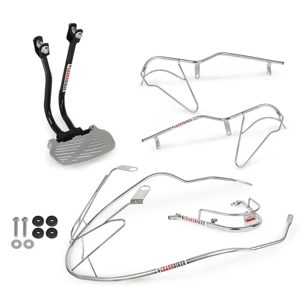 Grandbiker_Footrest_&_Guard_Compatible_for_Fascino_BS6_2_in_1_combo_Bike_Crash_Guard