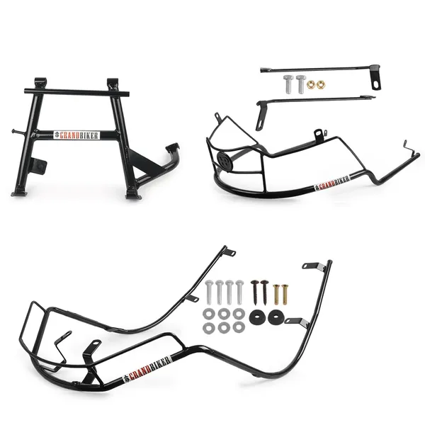 Grandbiker_Center_Stand_&_Black_Crash_Guard_for_S1_AIR_2_in_1_Combo