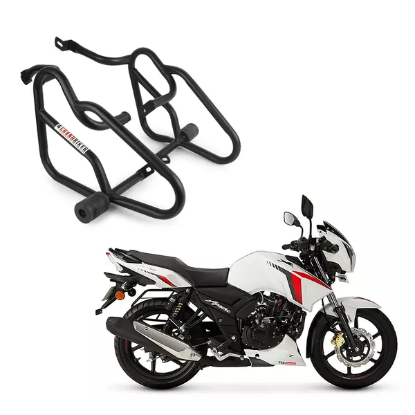 Grandbiker_Heavy_Quality_Metal_Crash_Guard_with_Slider_Compatible_for_Apache_RTR_160