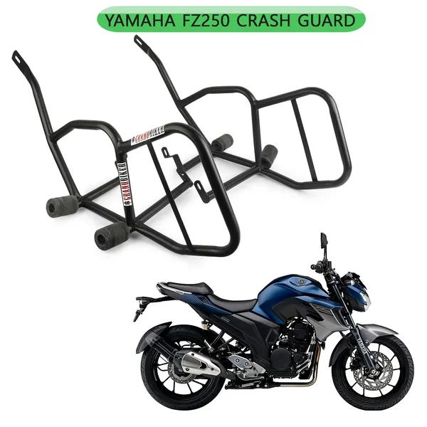 Grandbiker_Heavy_Quality_Metal_Crash_Guard_with_Slider_Compatible_for_FZ_250