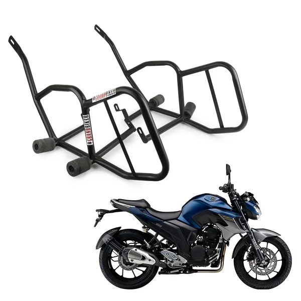 Grandbiker_Heavy_Quality_Metal_Crash_Guard_with_Slider_Compatible_for_FZ_250