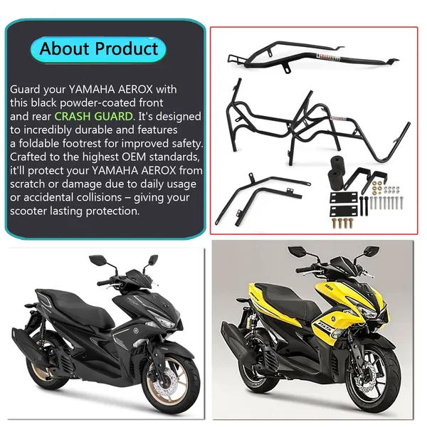 Grandbiker_Heavy_Quality_Metal_Crash_Guard_with_Slider_Compatible_for_AEROX