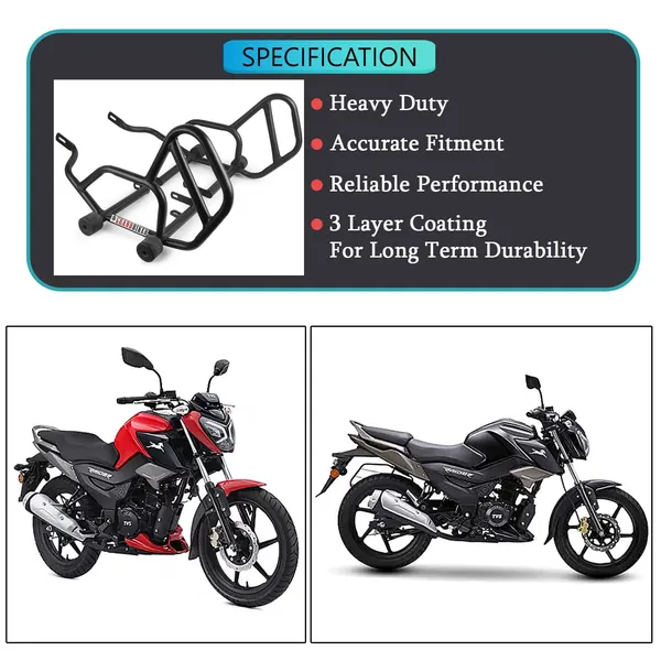Grandbiker_Heavy_Quality_Metal_Crash_Guard_with_Slider_Compatible_for_Raider