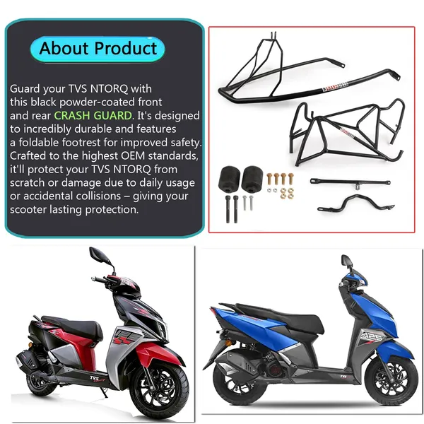 Grandbiker_Heavy_Quality_Metal_Crash_Guard_with_Slider_Compatible_for_NTORQ
