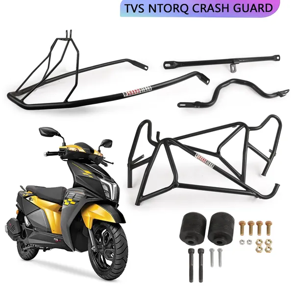 Grandbiker_Heavy_Quality_Metal_Crash_Guard_with_Slider_Compatible_for_NTORQ
