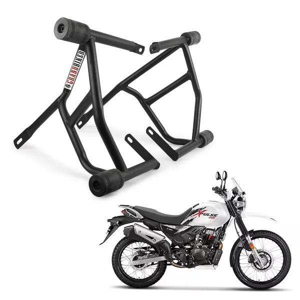 Grandbiker_Heavy_Quality_Metal_Crash_Guard_with_Slider_Compatible_for_Xpulse_200_2V_4V