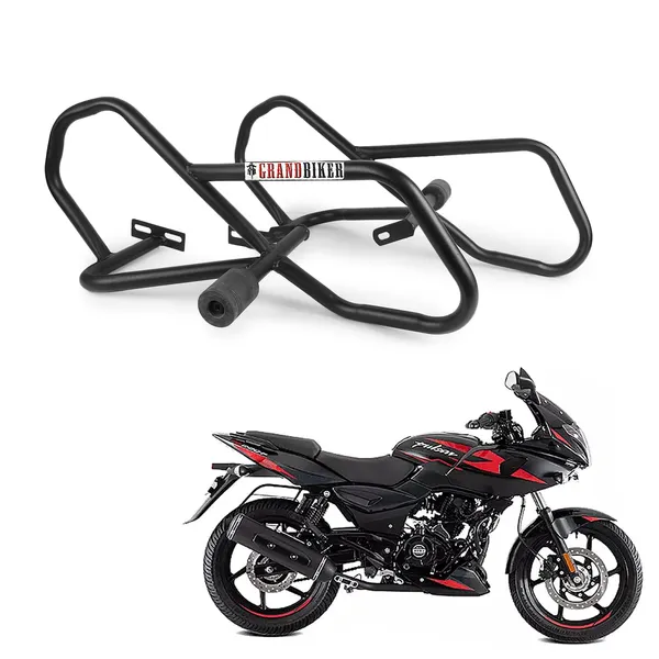 Grandbiker_Heavy_Quality_Metal_Crash_Guard_with_Slider_Compatible_for_Pulsar_220
