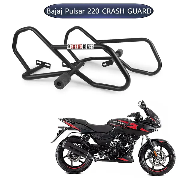 Grandbiker_Heavy_Quality_Metal_Crash_Guard_with_Slider_Compatible_for_Pulsar_220
