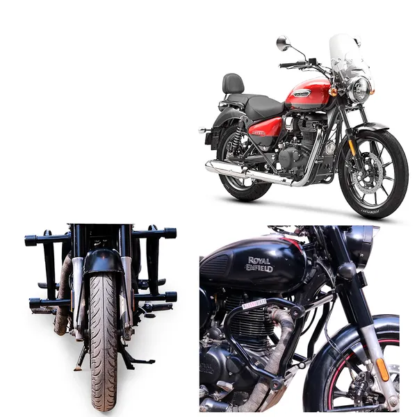 Grandbiker_Heavy_Quality_Metal_Crash_Guard_with_Slider_Compatible_for_RE_Meteor_350