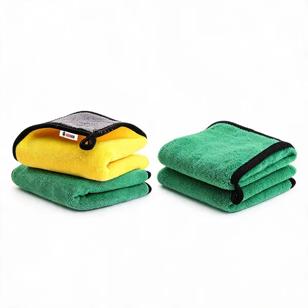 Grandbiker_Microfiber_Cloth_for_Car-600_GSM,_Soft_Ultra_Absorption_Kitchen_Cleaning_Cloth-30_x_40cm,_Dusting_Cloth_for_Home_Cleaning,_Microfibre_Towel_for_Car_Bike_Cleaning_Washing,_Multicolor_-_Pack_of_2
