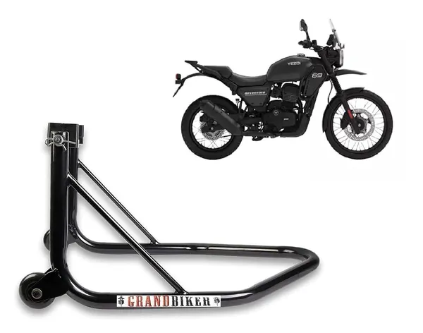 Grandbiker_Rear_Universal_Wheel_Paddock_Stand_Extra_Strong_with_Swing_Arm_Rest_for_y.e.z.d.i_Adventure_(Black)