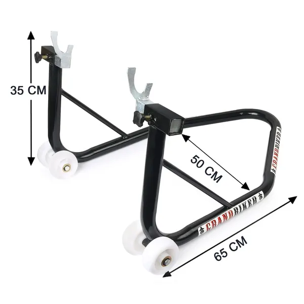 Grandbiker_Universal_Rear_Paddock_Stand_with_Spool_Lifting_Holders_for_P.u.ls.a.r_N.S.400Z_(Black)