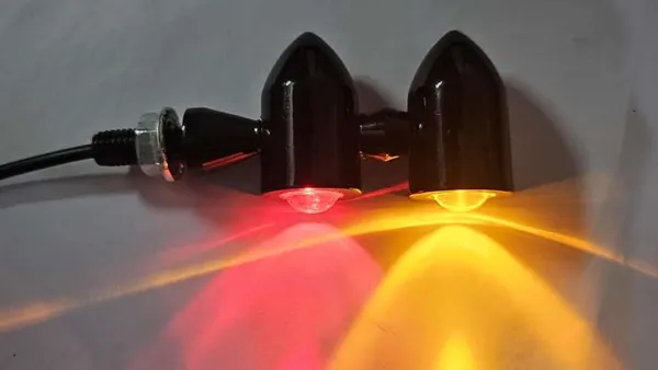 Grandbiker_Mini_Jet_Twins_Aluminum_Bullet_Shape_Turn_Signal_Lights_Indicator_lights_Double_Color_Universal_for_All_Bikes_Models_Turn_Signal_Lights_Motorcycle_Indicator_Light_(Set_Of_2)_(Red/Orange)