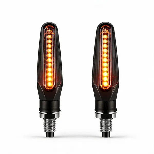 Grandbiker_Original_Waterproof_Flexible_Rubber_9_Led_K.T.M_Style_Indicators_SMD_High_Bright_Compatible_for_D.u.k.e_250_Turn_Signal_Lights_Motorcycle_Amber,_Set_of_4_-_Pack_of_2