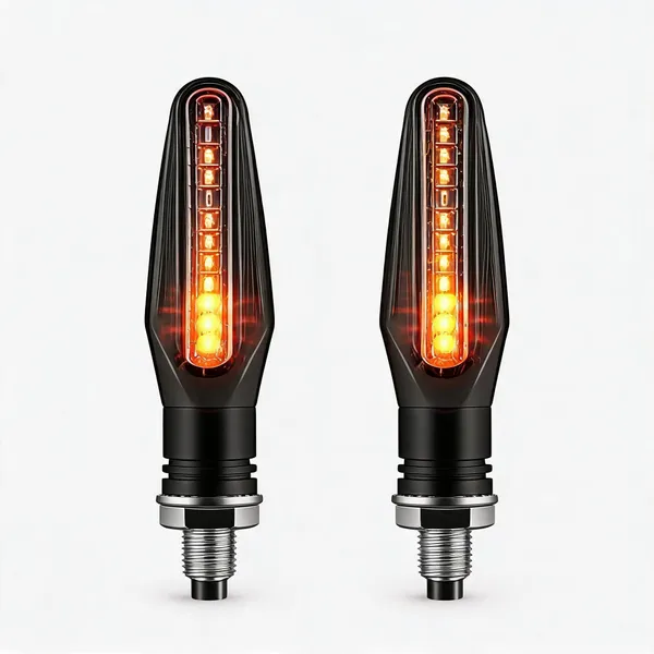 Grandbiker_Original_Waterproof_Flexible_Rubber_9_Led_K.T.M_Style_Indicators_SMD_High_Bright_Compatible_for_h.o.n.d.a_s.p_125_Turn_Signal_Lights_Motorcycle_Amber,_Set_of_4_-_Pack_of_2