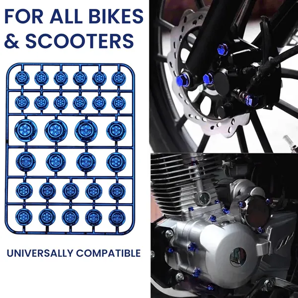 Grandbiker_30_Pieces_Universal_Motorcycle_Screw_Nut_Bolt_Cap_Cover_Decoration_|_30_Pieces_Motorcycle_Screw_Nut_Bolt_Cap_Cover_(In_Different_Size)_(Blue)