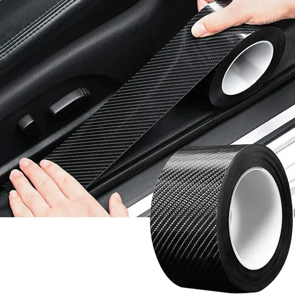 Grandbiker_Anti_Scratch_Carbon_Fibre_Strip_Tape_for_Car_Door_Sill_Protector,_Edge,_Bumper_Protection_5_M_(Black_Texture)_(3)
