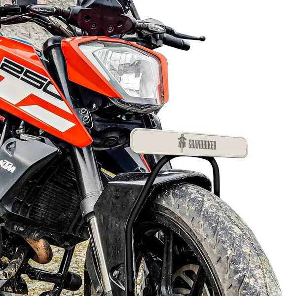 Grandbiker_Front_Fender_Number_Plate_Holder_for_K.T.M_D.u.k.e_(Black)_(REV-Front_Fender_-d.u.k.e)