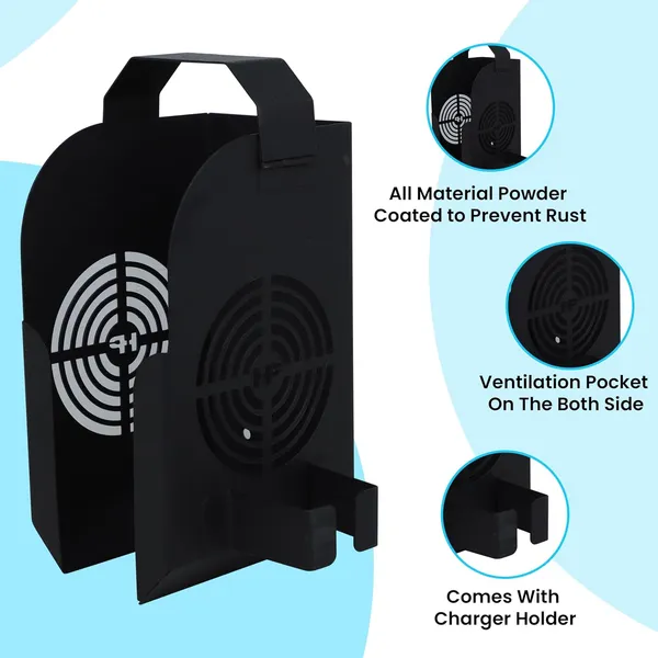 Grandbiker_O.l.a_Gen_1_and_Gen_2_Wall_Mounted_Charger_Holder|_Rustproof_with_Free_Key_Lock_Protection_(S1_Pro,S1_Air,S1_X,_S1_XPlus)_for_All_O.l.a_Electric_Scooters_(Wall_Mounted_Charger_Holder)