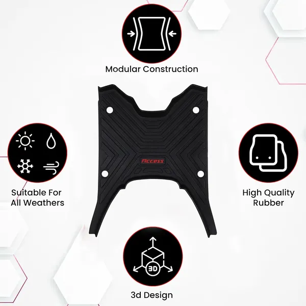 Grandbiker_Foot_Mat_Removeable_&_Washable_Floor_Board_Heavy_Duty_Foot_Mat_Floor_Board_Premium_Comfort_and_Durability_Compatible_for_Access_125