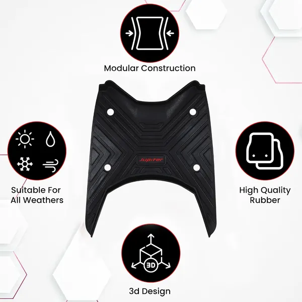 Grandbiker_Foot_Mat_Removeable_&_Washable_Floor_Board_Heavy_Duty_Foot_Mat_Floor_Board_Premium_Comfort_and_Durability_Compatible_for_Jupiter_113_new