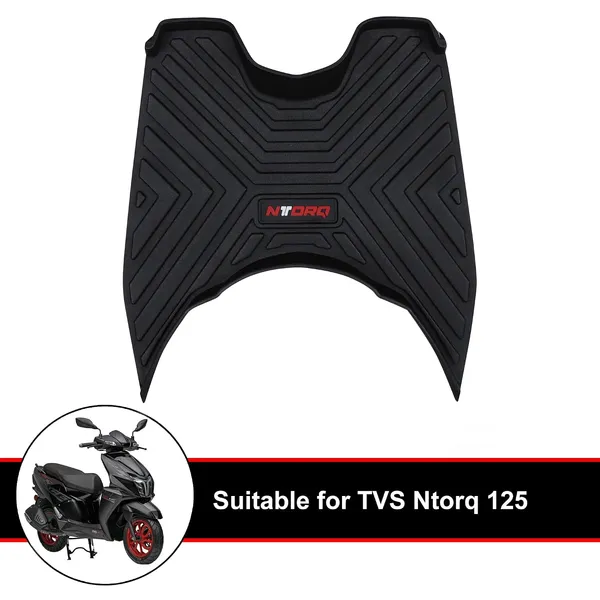 Grandbiker_Ntorq_125_Foot_Mat_Removeable_&_Washable_Floor_Board_Heavy_Duty_Foot_Mat_Floor_Board_Premium_Comfort_and_Durability_Compatible_for_Ntorq_125