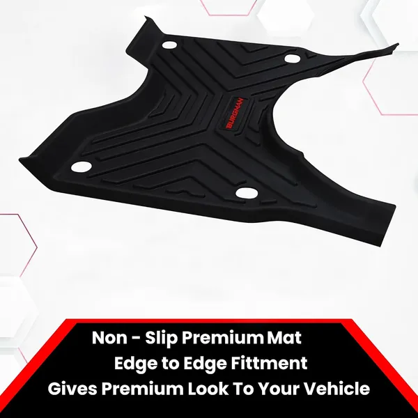 Grandbiker_3D_Footmat_Compatible_for_Scooter/Scooty_Burgman_Street_125_BS6_Waterproof_|_Durable_|_Anti-Slip_|_Easy_to_Clean_Protects_Floor_(Black)