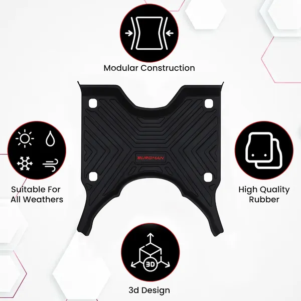 Grandbiker_3D_Footmat_Compatible_for_Scooter/Scooty_Burgman_Street_125_BS6_Waterproof_|_Durable_|_Anti-Slip_|_Easy_to_Clean_Protects_Floor_(Black)_(2)