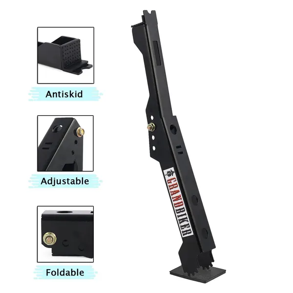 Grandbiker_Moto_Jack_for_Bike_Chain_Maintenance,_Cleaning,_Puncture_Check_Assistance,Portable_&_Adjustable_Jack_for_V-Strom_250_(Black)