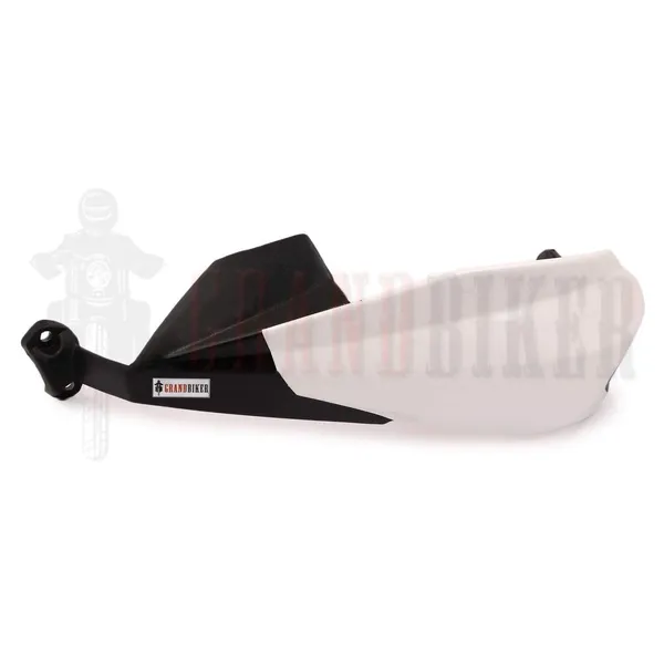 Grandbiker_Hand_Palm_Protector_Wind_Deflector_Lever_Protector/Unbreakable_Scratchproof_Handguard_for_V-Strom_250_(White)