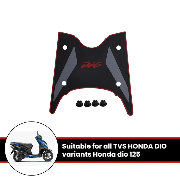 Grandbiker_Rubber_Foot_Mat_Compatible_with_Dio_BS6_(Black)_(2)