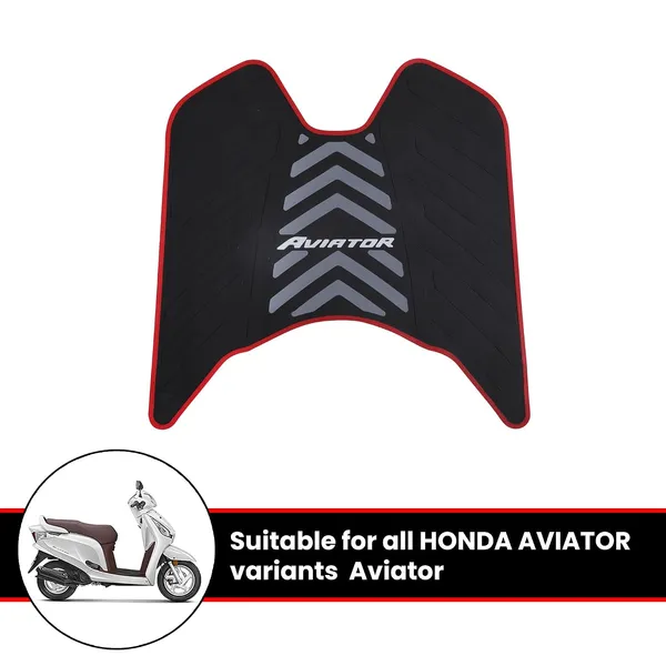 Grandbiker_Anti_Skid_Two_Wheeler_Scooter_Foot_Mat/Floor_Mat_Compatible_with_Aviator_(Black,_Grey_&_Red)_(2)
