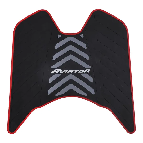 Grandbiker_Anti_Skid_Two_Wheeler_Scooter_Foot_Mat/Floor_Mat_Compatible_with_Aviator_(Black,_Grey_&_Red)_(2)