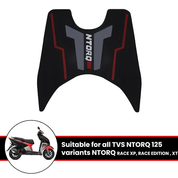 Grandbiker_Ntorq_125_Scooter_Foot_Mat/Washable_Rubber_Foot_Mat_Compatible_for_Ntorq_125_(2)