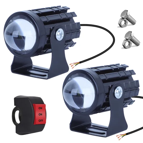 Grandbiker_Universal_Original_Dc_Power_18W_Mini_Gun_Driving_Fog_LED_Light_For_All_Models_Of_Motorcycle,Bikes,Scooters,Projector_Yellow&White_2_Month_Warranty_(Pack_Of_2)_(4)