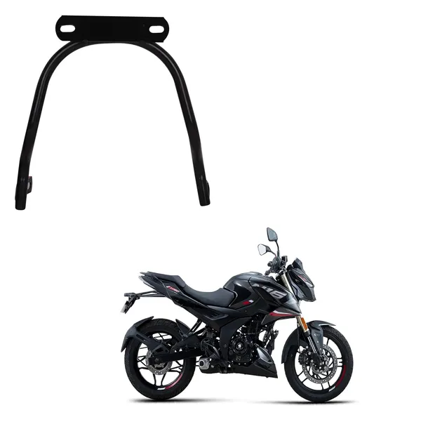 Grandbiker_Front_Fender_Number_Plate_Holder_for_Pulsar_N160_(Black)