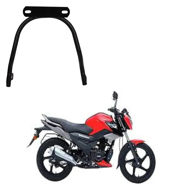 Grandbiker_Front_Fender_Number_Plate_Holder_for_Raider_(Black)