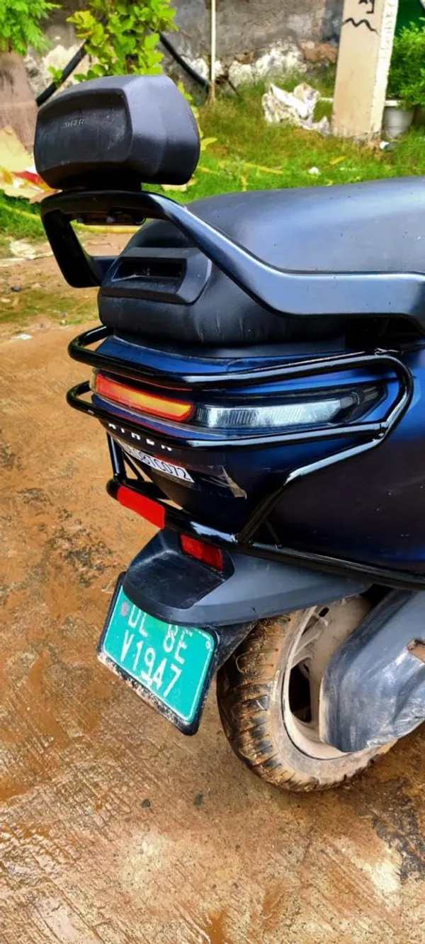 Grandbiker_Scooty_Rear&Front_Crash_Guard_with_Frame_Slider_Leg_Guard/Leg_Guard_Compatible_with_Rizta_(2-Crash_Guard_with_Slider_Rizta)