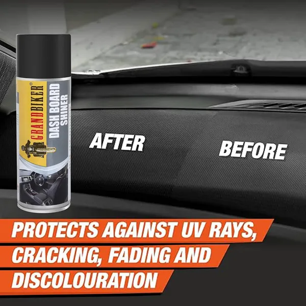 Grandbiker®Dashboard_&_Interior_Polish_Protectant_with_applicator_pad_for_Cars_&_Bikes,_Restores_Original_Look,_Long_Lasting,_Non_Greasy_500ML_(2)