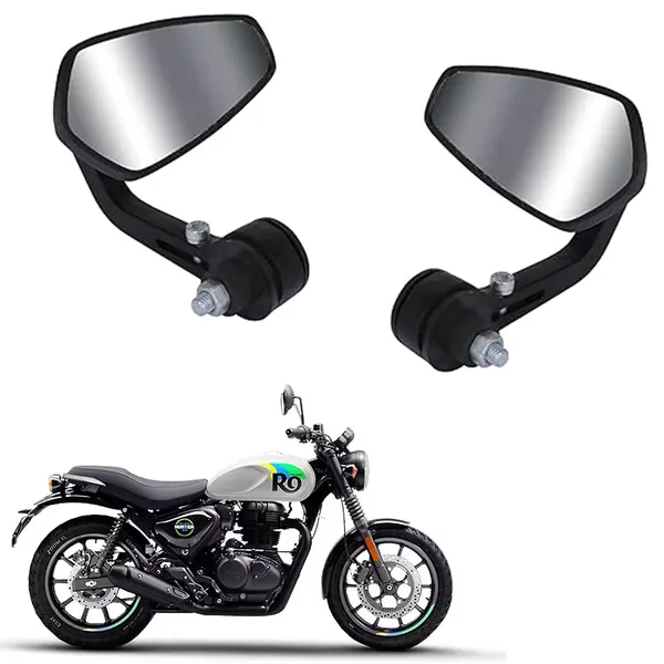 Grandbiker_Handle_Grip_End_rear_Mirror_for_Hunter_350_(Star_shape)