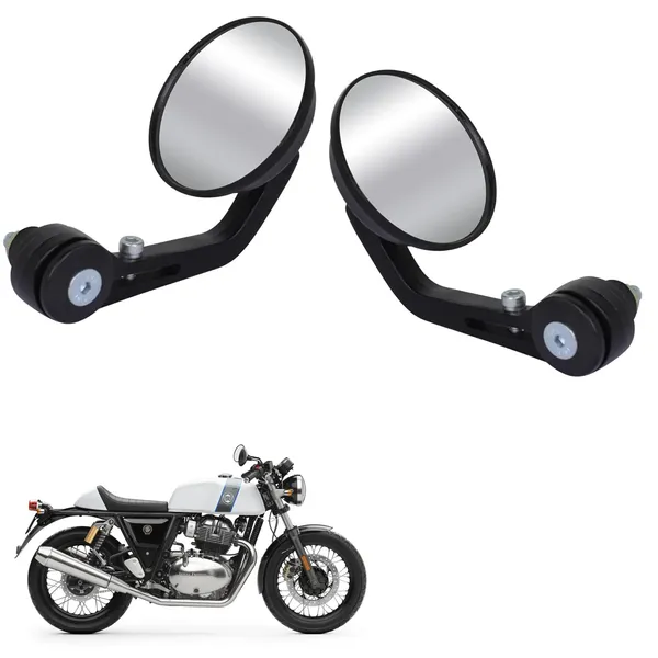 Grandbiker_Handle_Grip_End_rear_Mirror_for_Continental_Gt_650_(Round_shape)