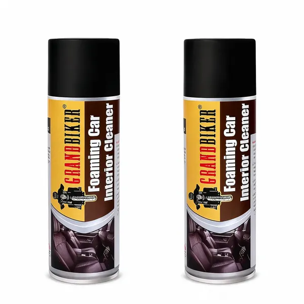 Grandbiker_Foaming_Car_Interior_Cleaner_|_Upholstery_and_Leather_Cleaner_Removes_Tough_Stains_and_Dirt_Inside_Your_Car_500ML_(White)_-_Pack_of_2